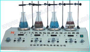 HJ-6A数显恒温多头磁力搅拌器